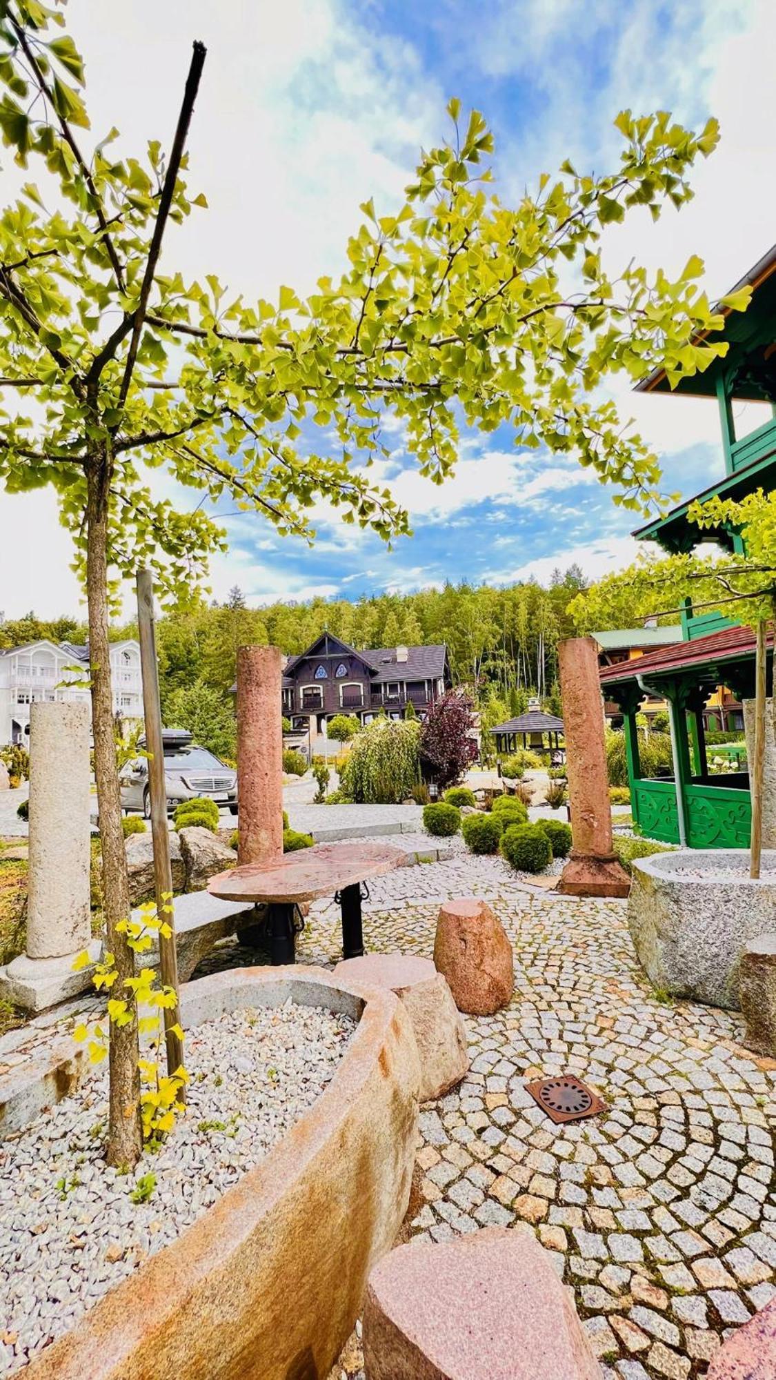 Dolina Wikingow-Apartament Suite Z Tarasem W Ogrodzie, Miejscem W Garazu I Dostepem Do Strefy Wellness 斯克拉斯卡波伦巴 外观 照片